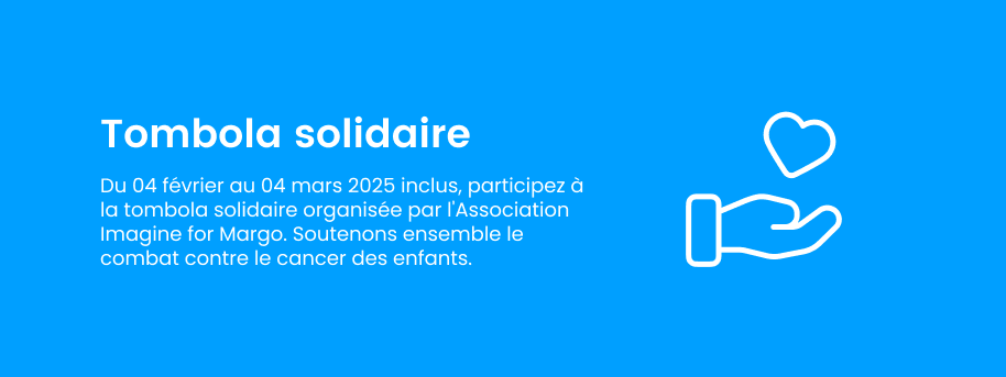 Imagine For Margo & la tombola solidaire