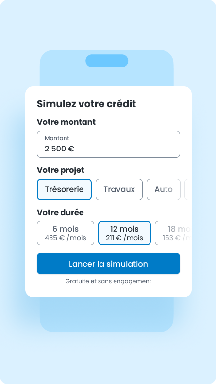simuler votre crédit