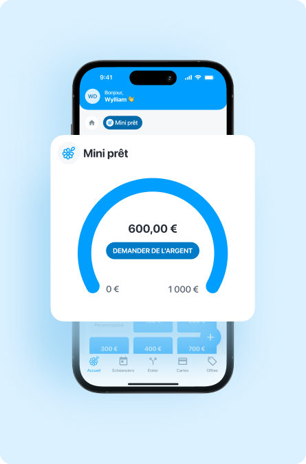 Marie demande 600€ sur mon compte bancaire
