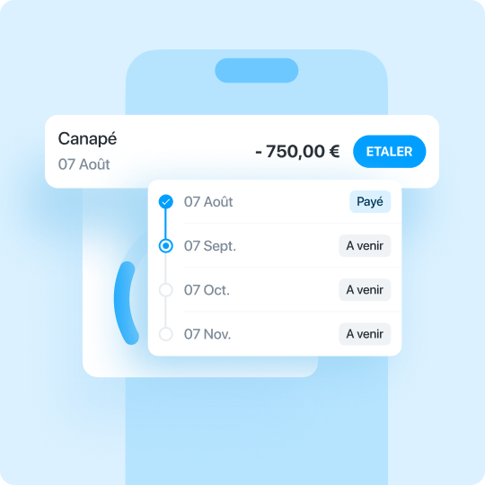 étaler vos paiements avec l'appli Floa