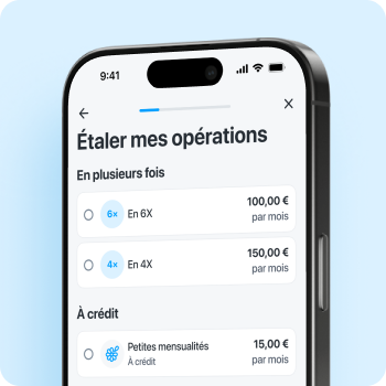 étaler mes paiements