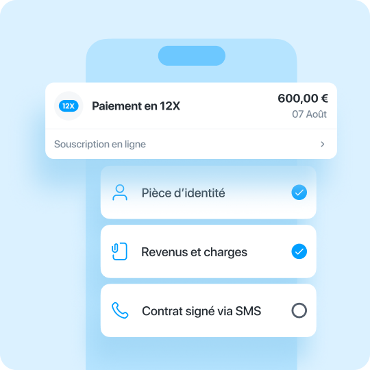 paiement en 12 fois