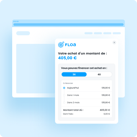 achat paiement en plusieurs fois